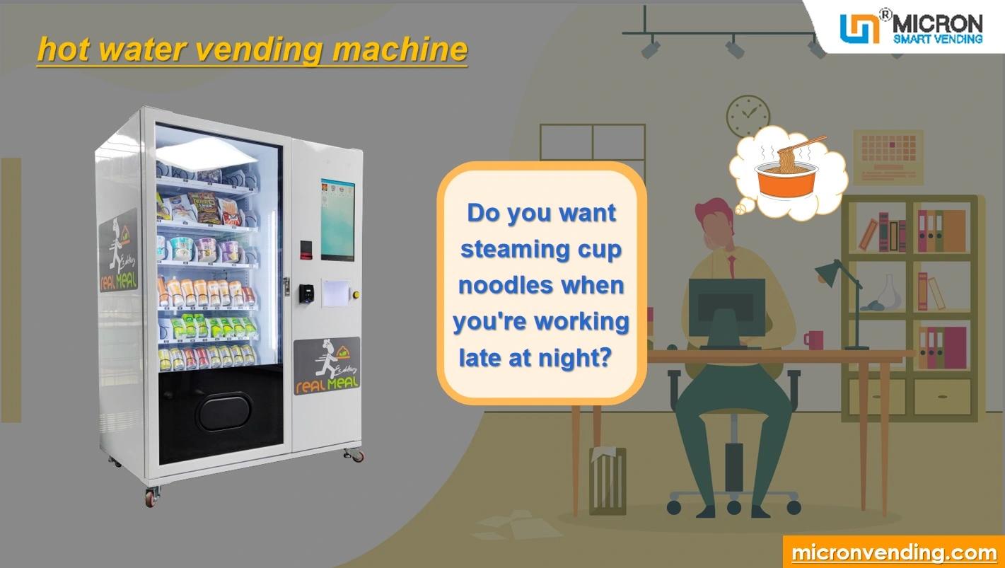 Instant cup noodles vending machine