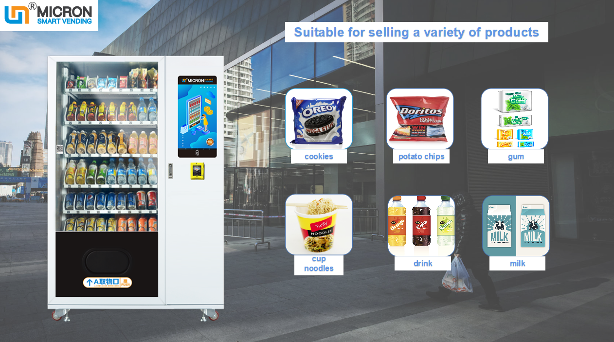 Micron smart beverage vending machines