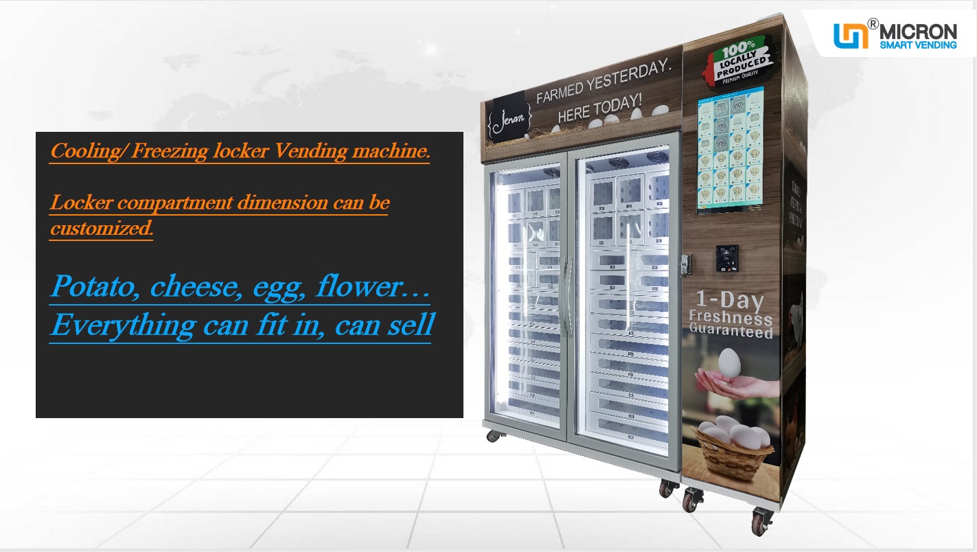 Oysters vending machine business