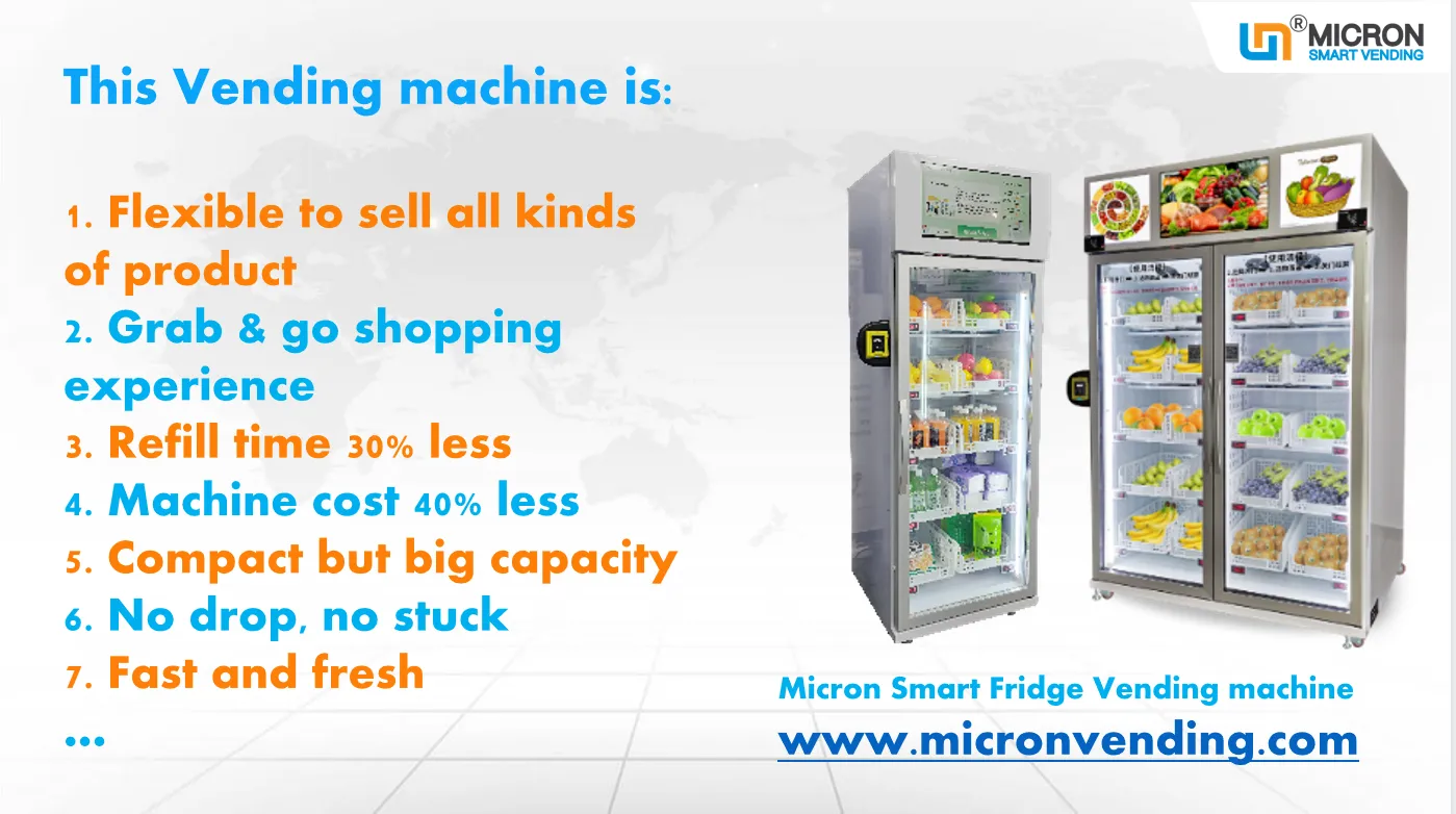 reliable smart vending machine supplier