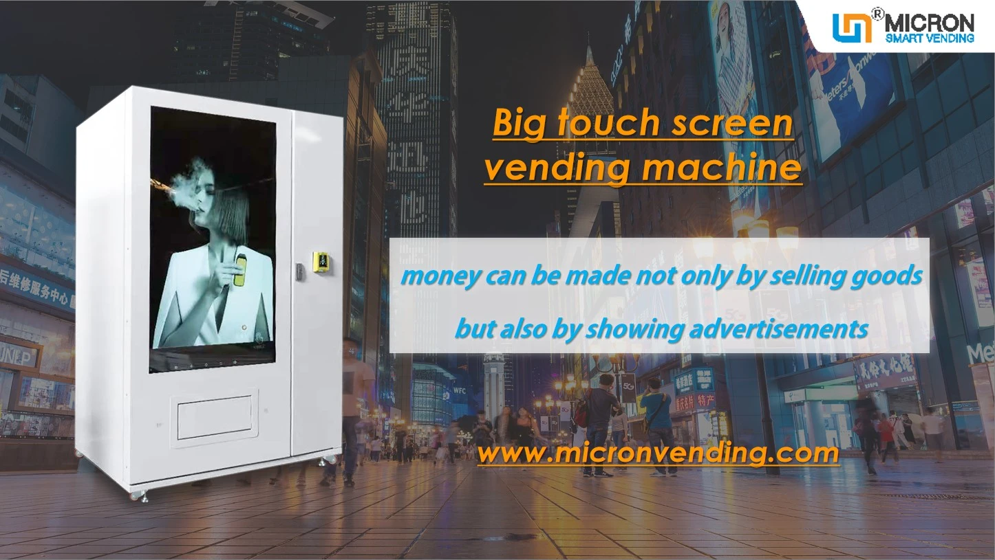 big touch screen vending machines