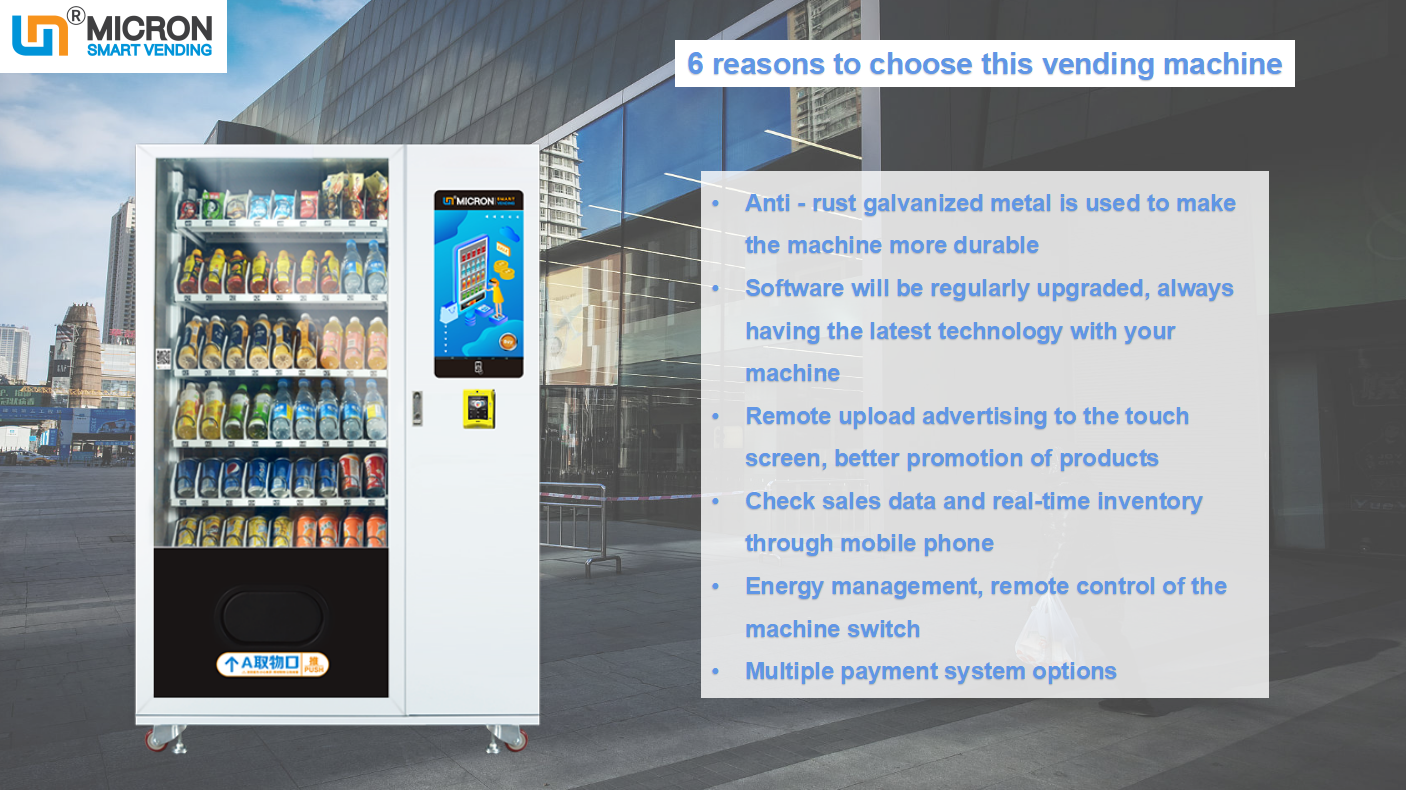 outdoor beverage vending machine