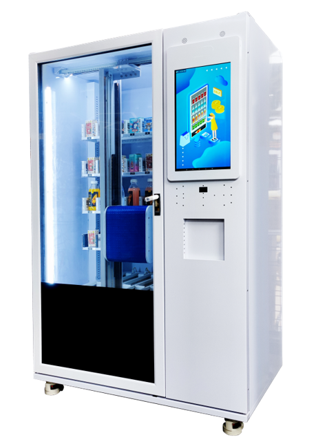 champagne vending machine, wine vending machine, can drink vending machine, elevator vending machine in the hotel