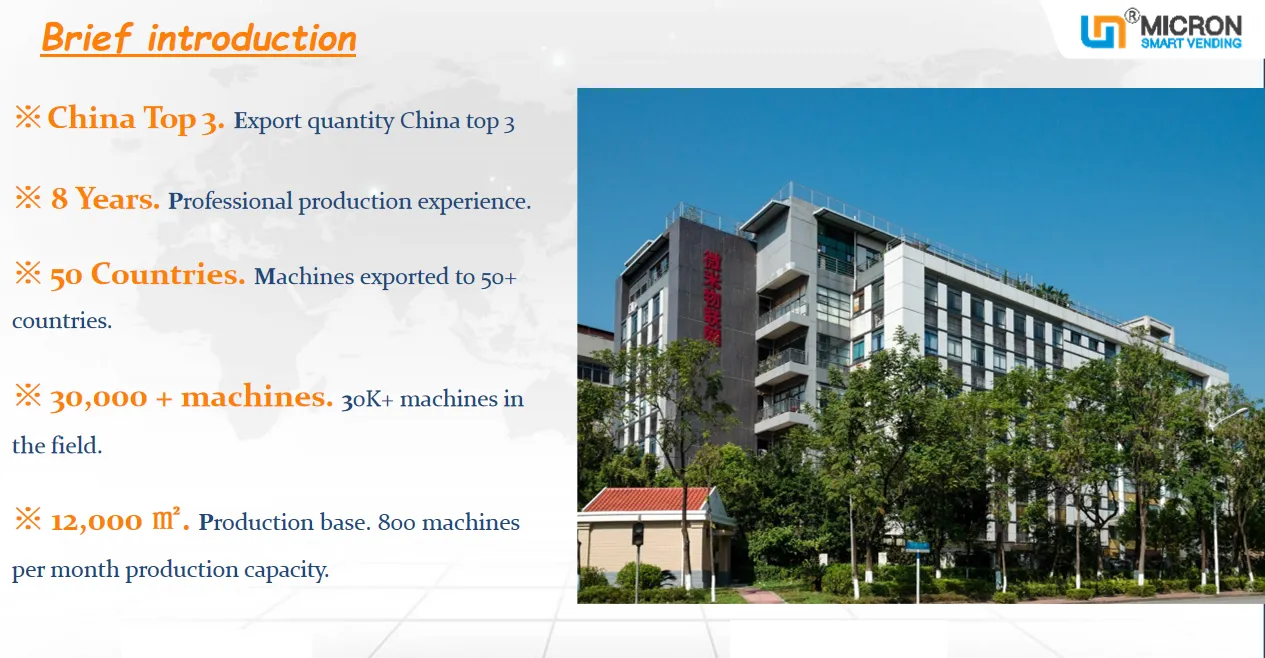 Big capacity vending machine with touch sreen sale snack and drink