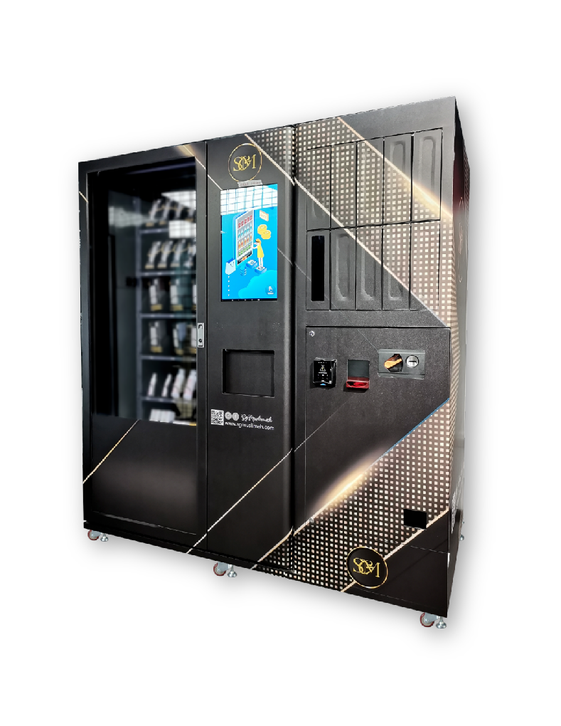 beauty vending machine, custom vending machine, lipstick vending machine,eyelash vending machine