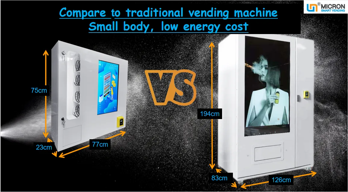 E-cigarette mini vending machine, vending machine on the wall, mini vending machine, vape vending machine