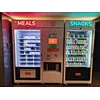 Meal vending machine, snack and dirnk vending machine, vending machine with microwave oven