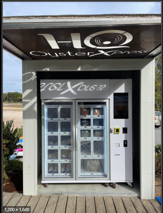 Frozen meat vending machine, seafood vending machine, locker vending machine