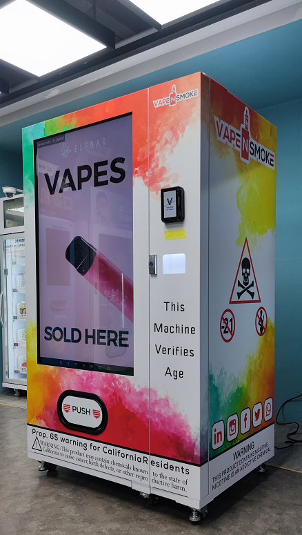 Vape vending machine to the US