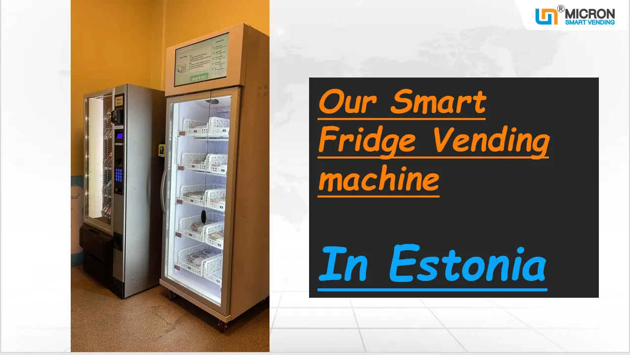 Meals vending machine in Estonia
