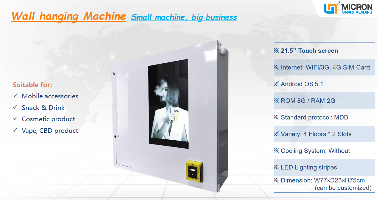 Cigarette vending machine card cion payment system