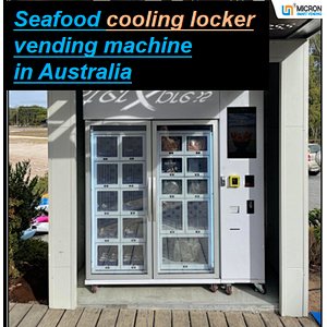 Oyster seafood vending machine in Australia