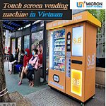 Vietnam: Snack and drink vending machine with touch screen
