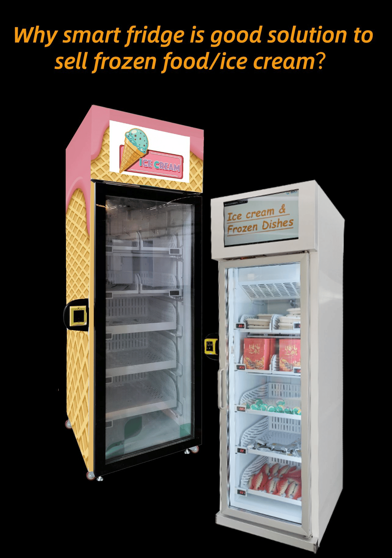 Ice Cream & Frozen Food Vending Machine