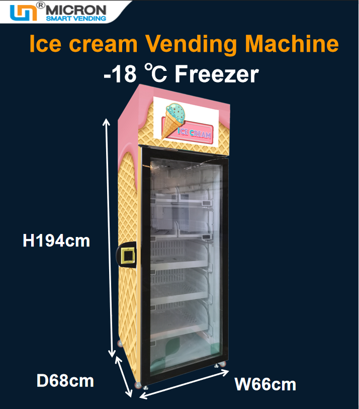 freezer vending machine