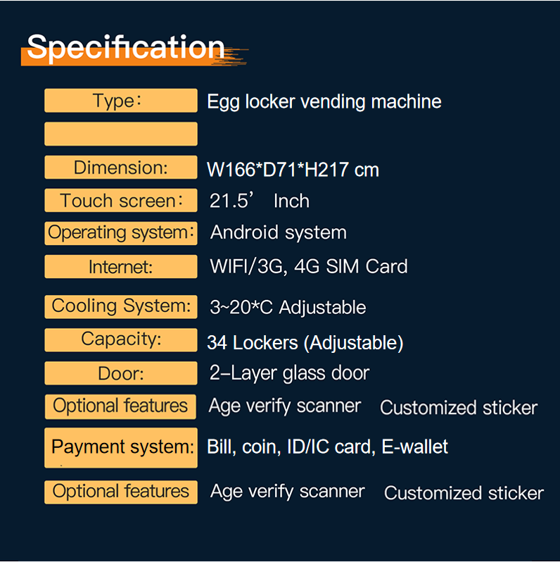 Fruit vegetable vending machine for sale in 24/7 self service store farm produce vending machine. Accept customize.
