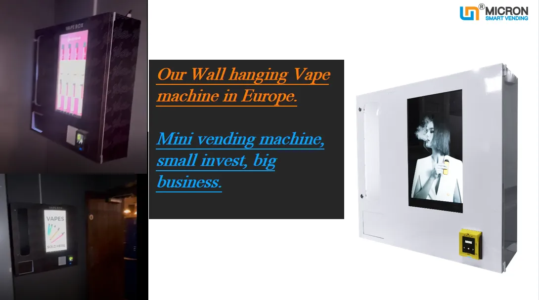 Can we sell vape in the vending machine, is it legal？How can I get a vending machine to fit E-cigarette?