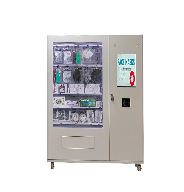 Custom vending machine PPE vending machine sale gloves, helmets, masks for factory