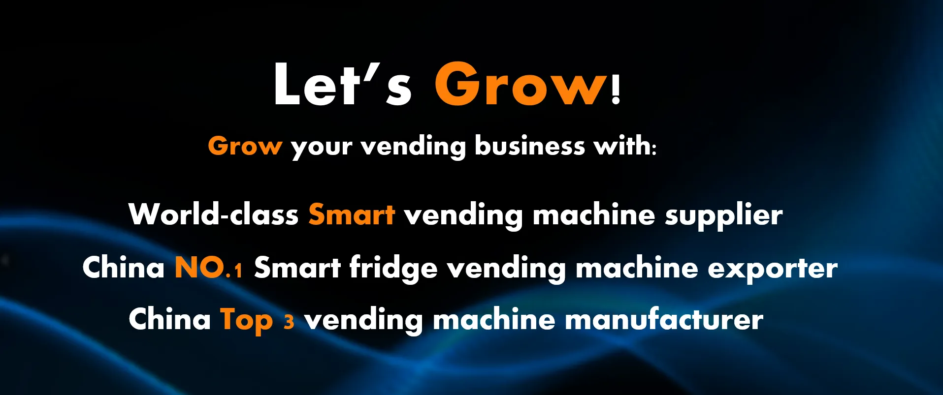 Let us grow our vending business together.