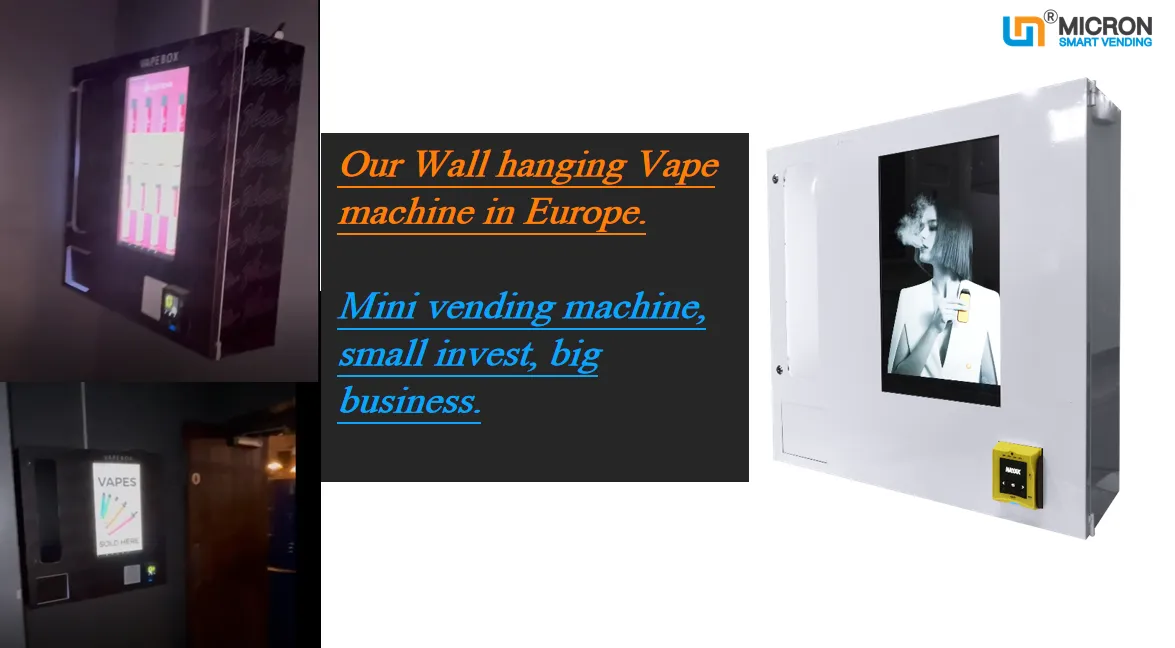 One article for all you want to know about E-cigarette vending machine business.