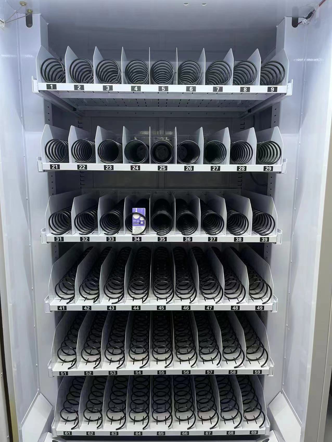 vending machine with touch screen