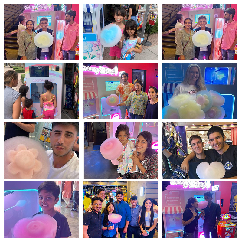 cotton candy vending machine