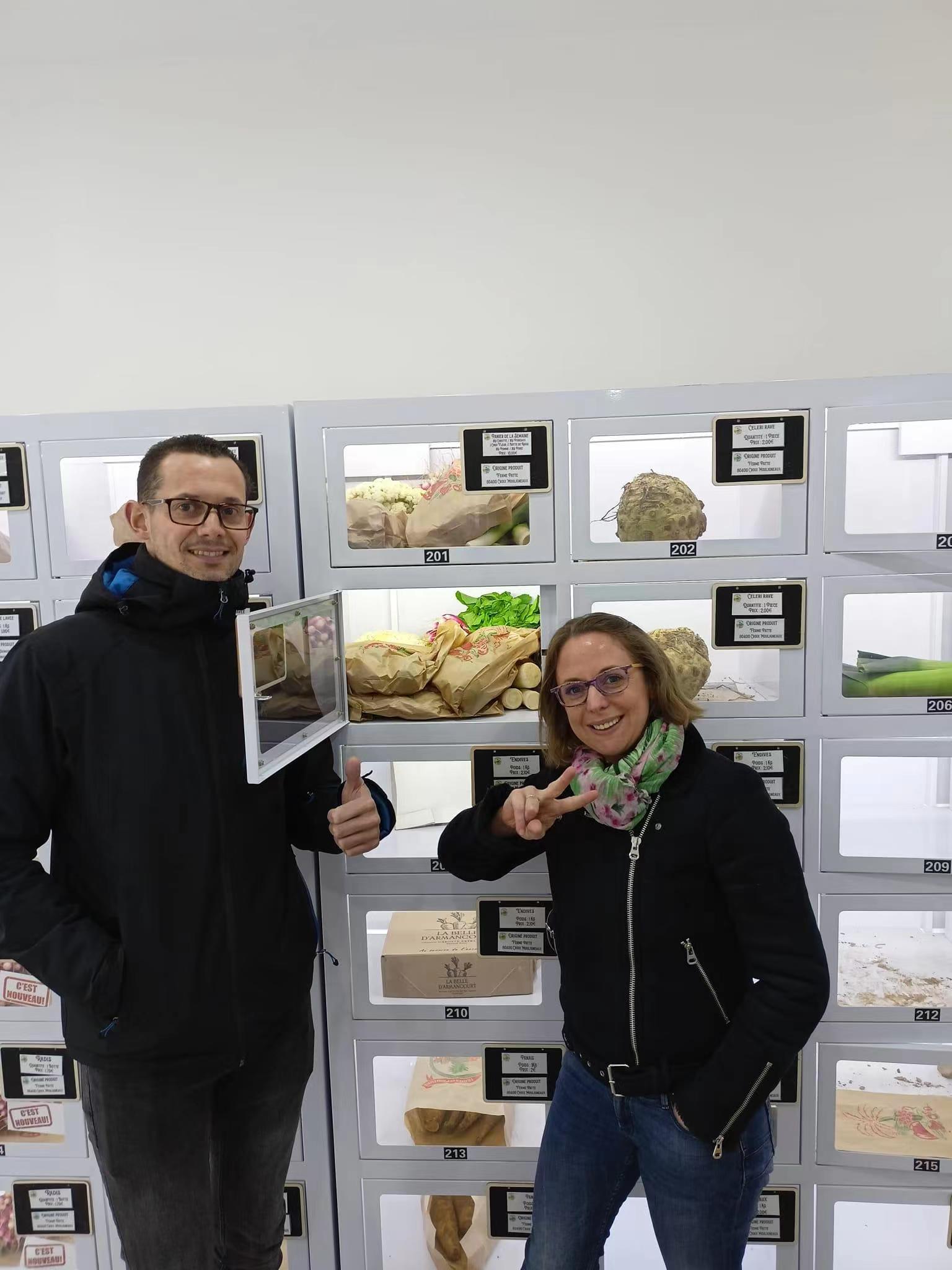 Can vending machine sell vegetable and fruit？What's kind of vending machine is suitable for selling farm produce?