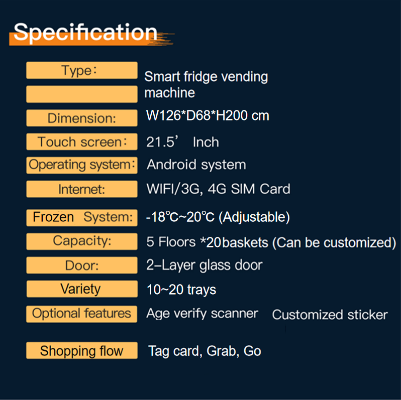 Micron smart fridge vending machine can sell snack drink farm product, we use smart fridge vending machine in unmanned store and it open 24/7