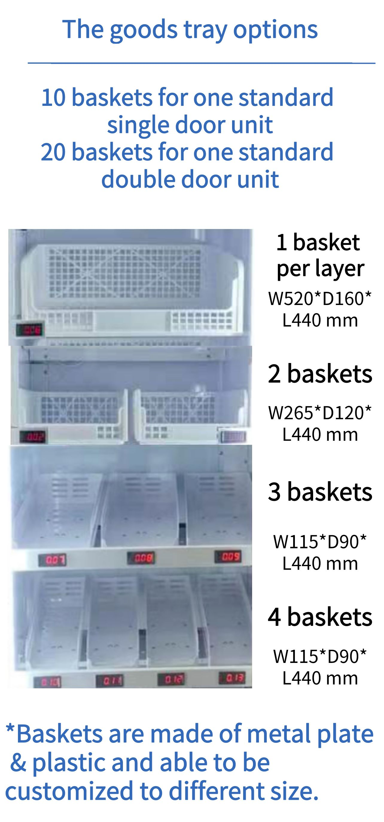 Double door smart vending fridge Unmanned store solution for Vegetable egg fruit frozen meat snack and drink