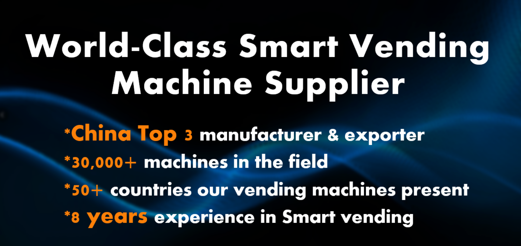 World Class vending machine