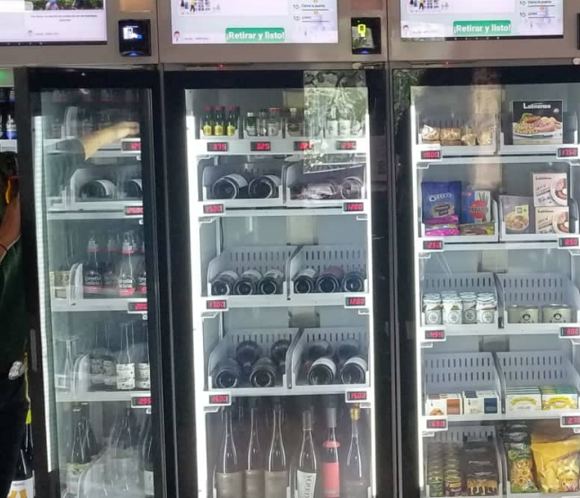 smart fridge vending
