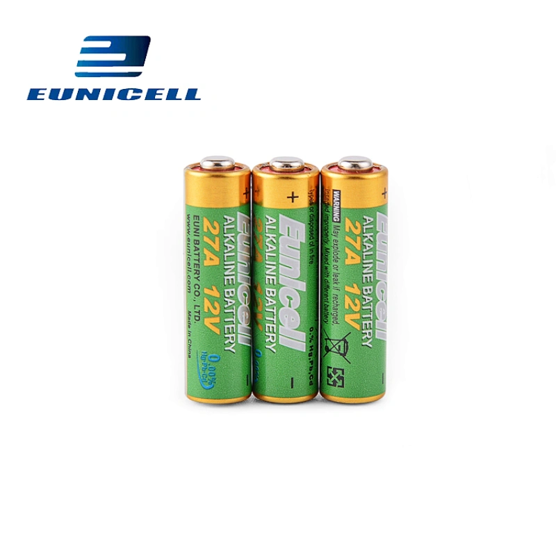 Eunicell lr27a 12v alkaline battery 27a rechargeable pack from China ...