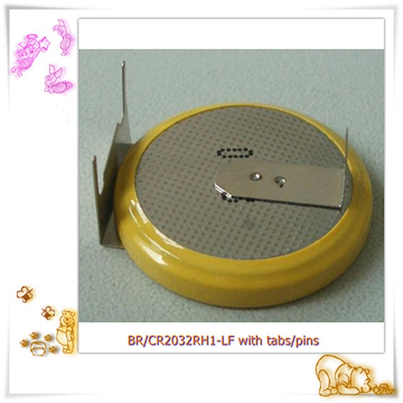 lithium battery 3v cr2032 with solder tabs GS CMOS CR2032 from China Manufacturer EAST