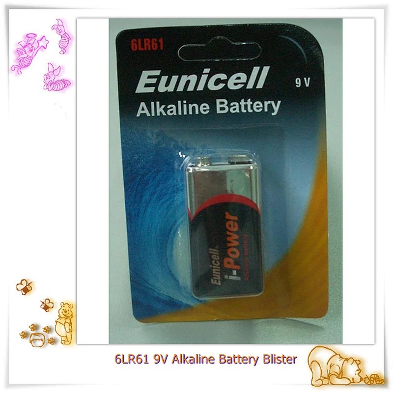 9v 6lr61 msds pile alcaline rechargeable battery EAST(SHENZHEN