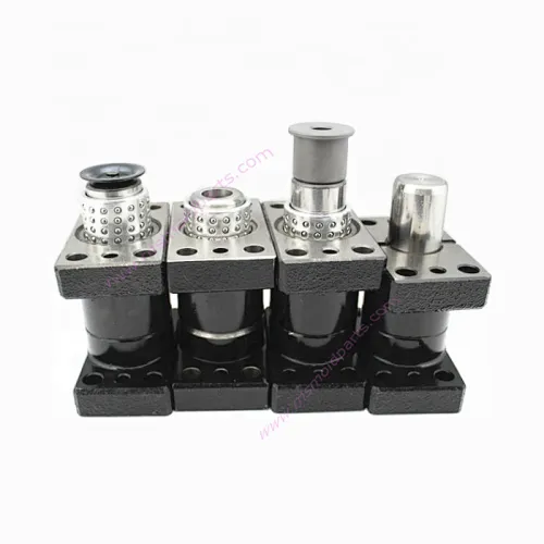 independent guide post sets with fixed retaining clamps