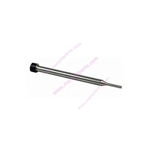 Straight Ejector Pins High Speed Steel SKH514mm Head Blank Type Ejector Pins