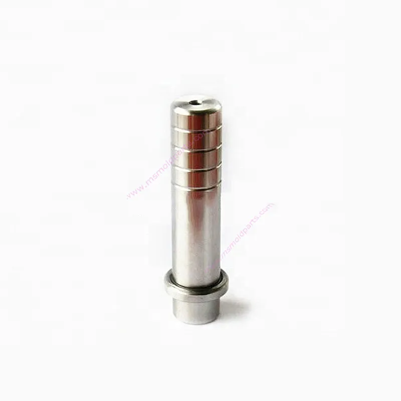 Steel bushing shoulder guide pin with centre hole for mold