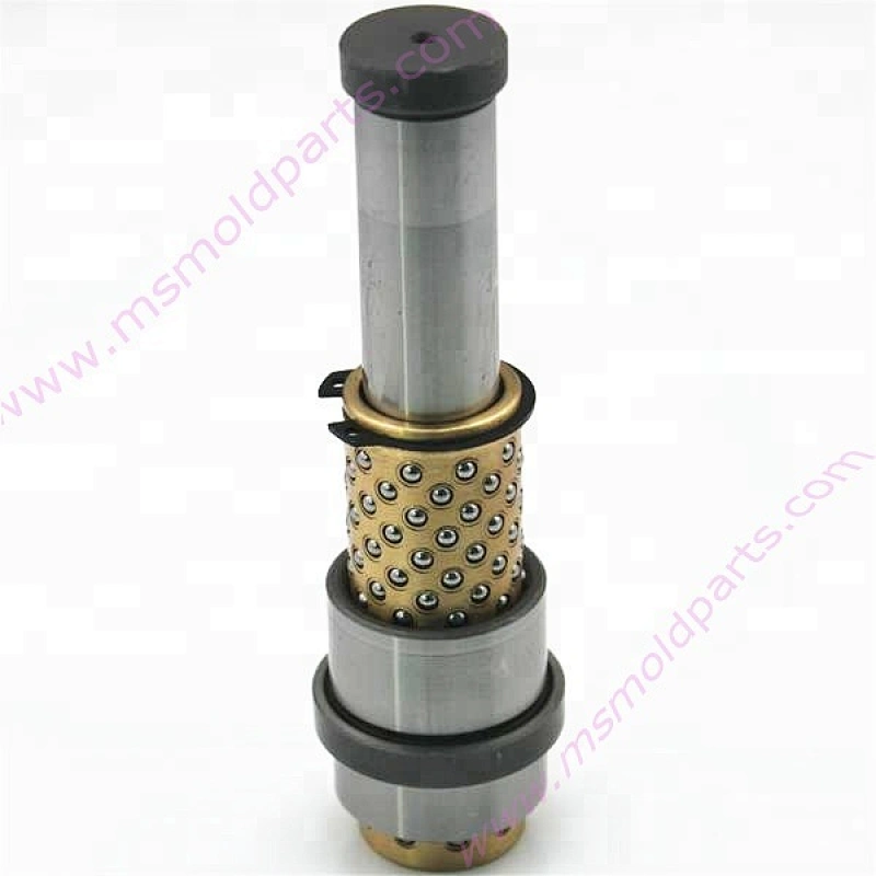 shouldered ball bearing mold set bushing with center collar