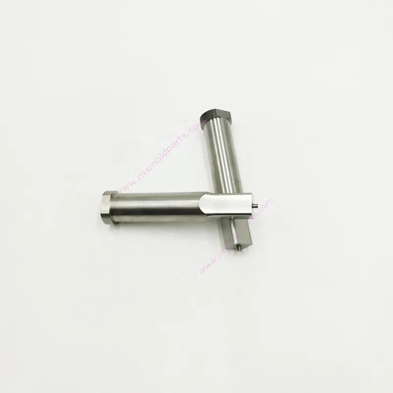 Key Flat Shank Shoulder Punches mold parts TiCN Coating punch