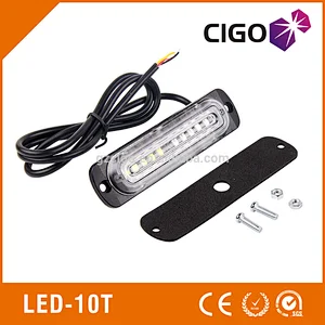 LED-10T Led Warning Light 12-24V Green Led Warning Strobe Light 10 pcs high power led surface mount headlight
