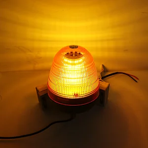 LED-03W-2 Amber  LED 60-5730 led rotating beacon light With magnet For Engineering vehicle
