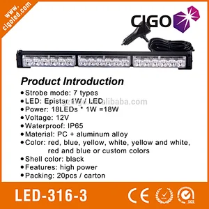 LED-316-3 led warning sign lights
