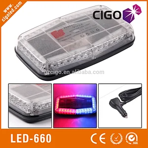 LED-660 CIGO Series Strobe Lightbar 12V Transport Systems Power light for Police LED 36W or 18W emergency light