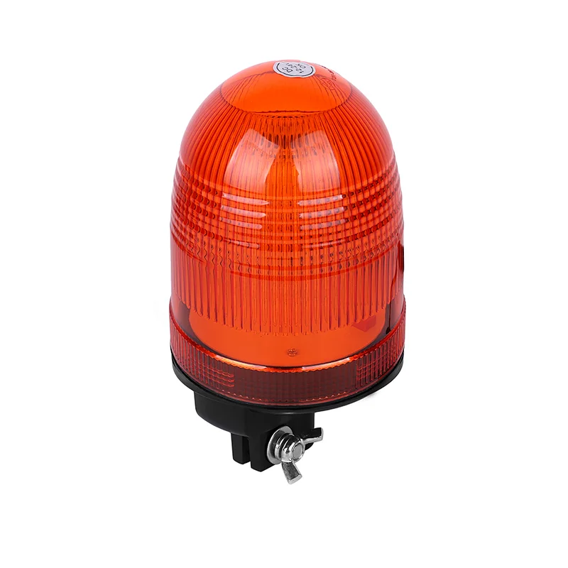 LED-03R-5  Amber LED 80-5730 high quality led beacon strobe warning lights  With Support  For agricultural tractor