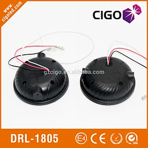 Automatic turn-off Round 36 pcs 5050 high power led driving lights led daytime running lights for cars drl lights