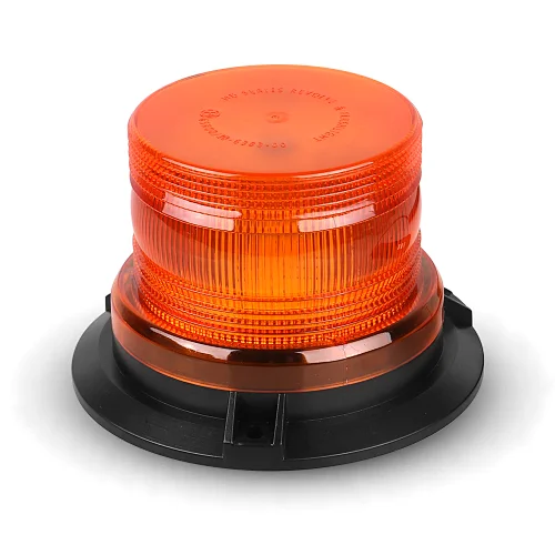 LED-021 EMARK R65 Certification Amber LED 24-3030 LEDS Strobe Emergency Beacon Light For Engineering Vehicle