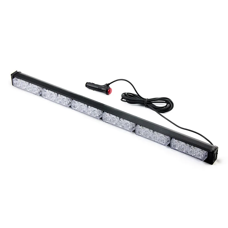 Waterproof LED-315-6 red led emergency vehicle light bar bright led emergency strobe lights