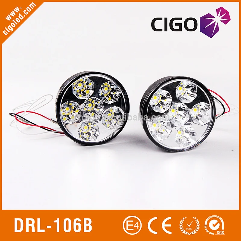 CIGO factory LED-106B high power led daytime running lamp for fitting drl lights 12V auto led daytime running lights