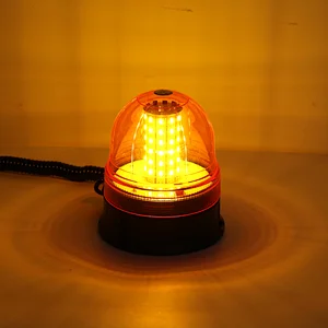 LED-03X-1 Amber LED 60-5730 LEDs Strobe Warning Beacon Light  With Support  For Heavy Machine