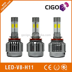 LED-V8-H11 h11 led bulb headlight 12v-24V led headlight 40W led automotive headlight